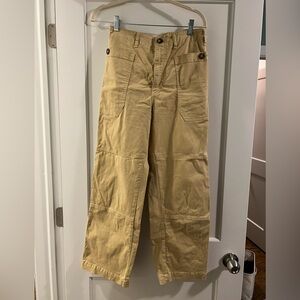 Frame Denim Women's Tan Straight Leg Pants